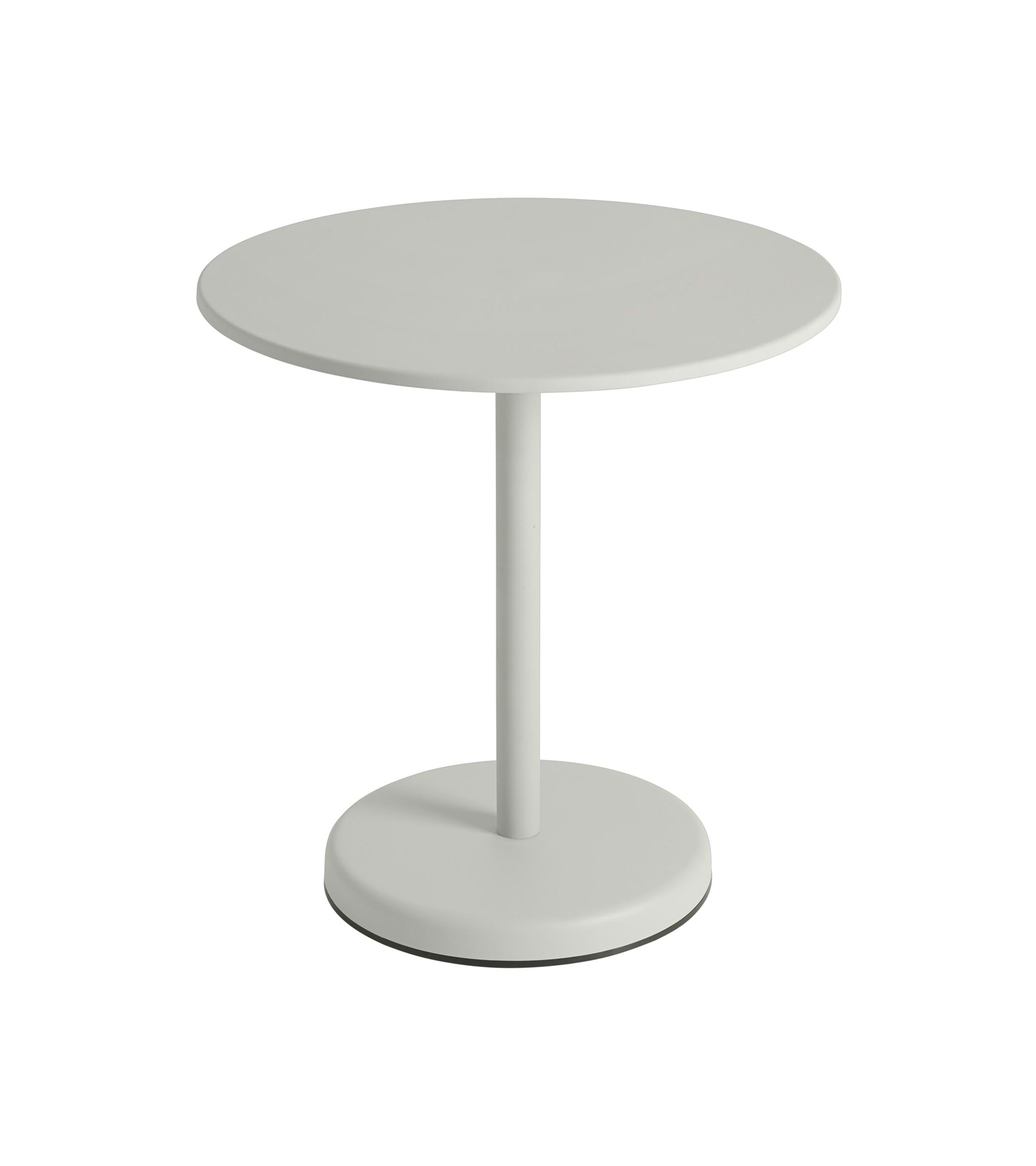 Linear Steel Cafe Table Round 70 cm från Vålamagasinet Matbord utemöbler, Muuto, Image-1