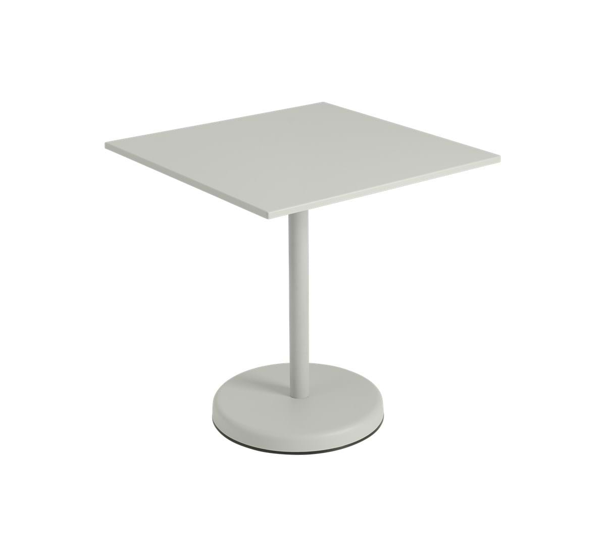 Linear Steel Cafe Table 70x70 cm från Vålamagasinet Matbord utemöbler, Muuto, Image-1