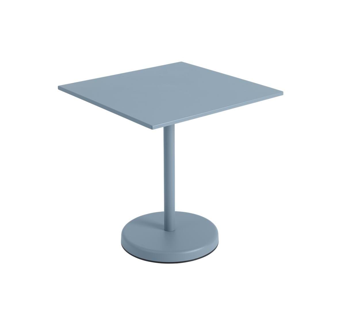 Linear Steel Cafe Table 70x70 cm från Vålamagasinet Matbord utemöbler, Muuto, Image-1