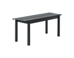 Linear Steel Bench 110 cm från Vålamagasinet Pallar och bänkar utemöbler, Muuto, Image-1