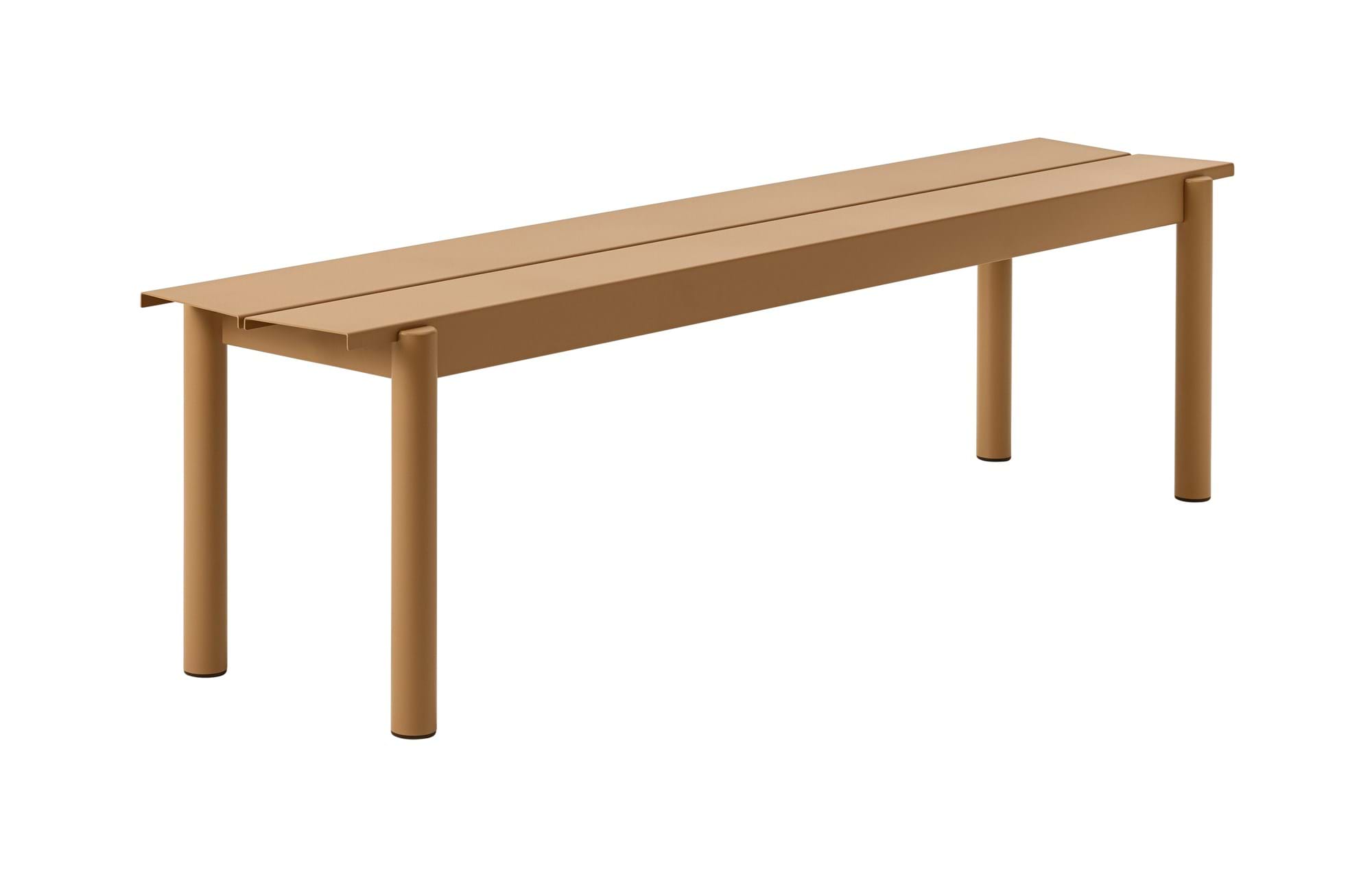 Linear Steel Bench 170 cm från Vålamagasinet Pallar och bänkar utemöbler, Muuto, Image-1