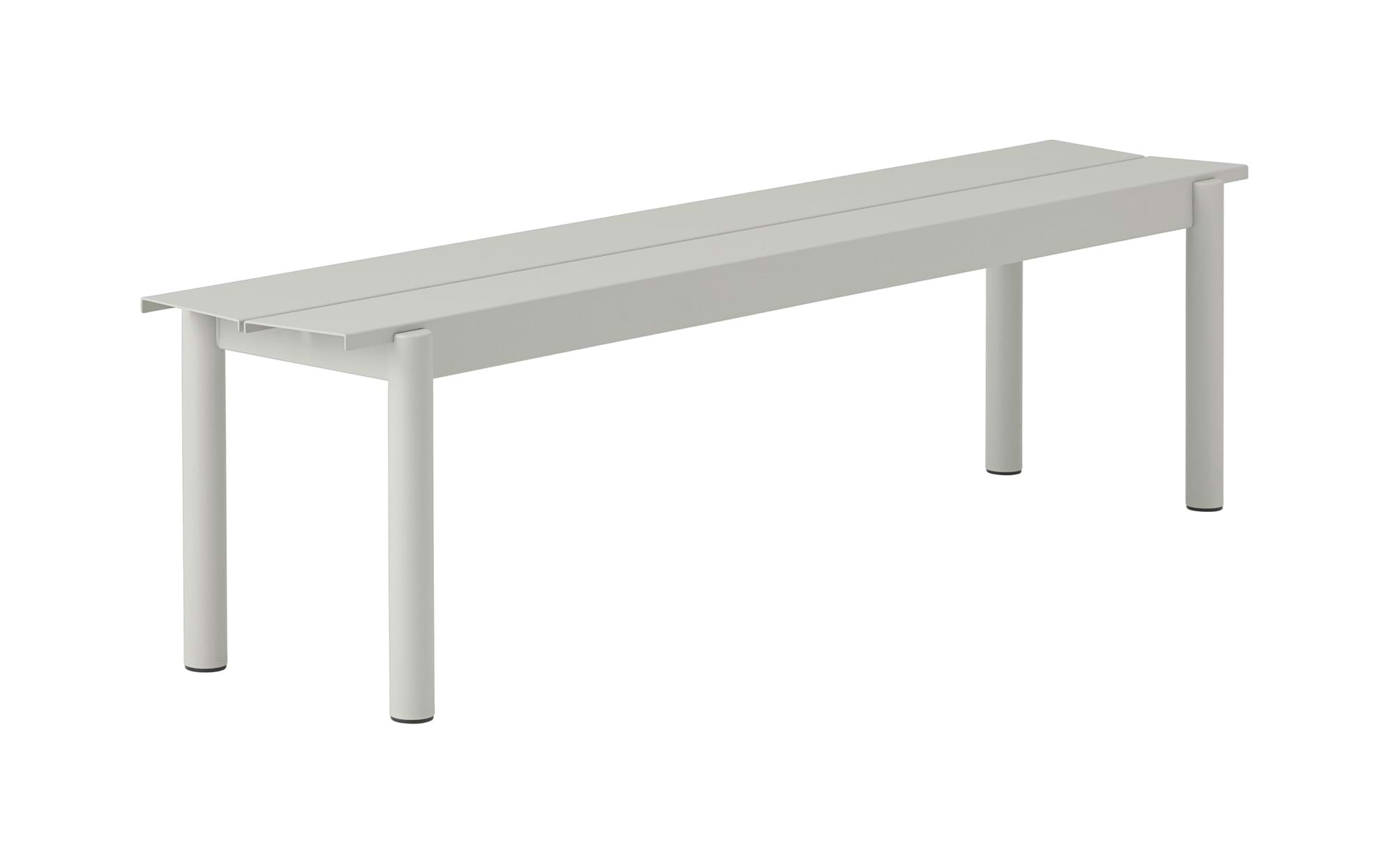 Linear Steel Bench 170 cm från Vålamagasinet Pallar och bänkar utemöbler, Muuto, Image-1
