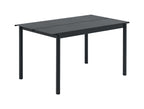 Linear Steel Table 140 CM från Vålamagasinet Matbord utemöbler, Muuto, Image-1