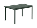 Linear Steel Table 140 CM från Vålamagasinet Matbord utemöbler, Muuto, Image-1