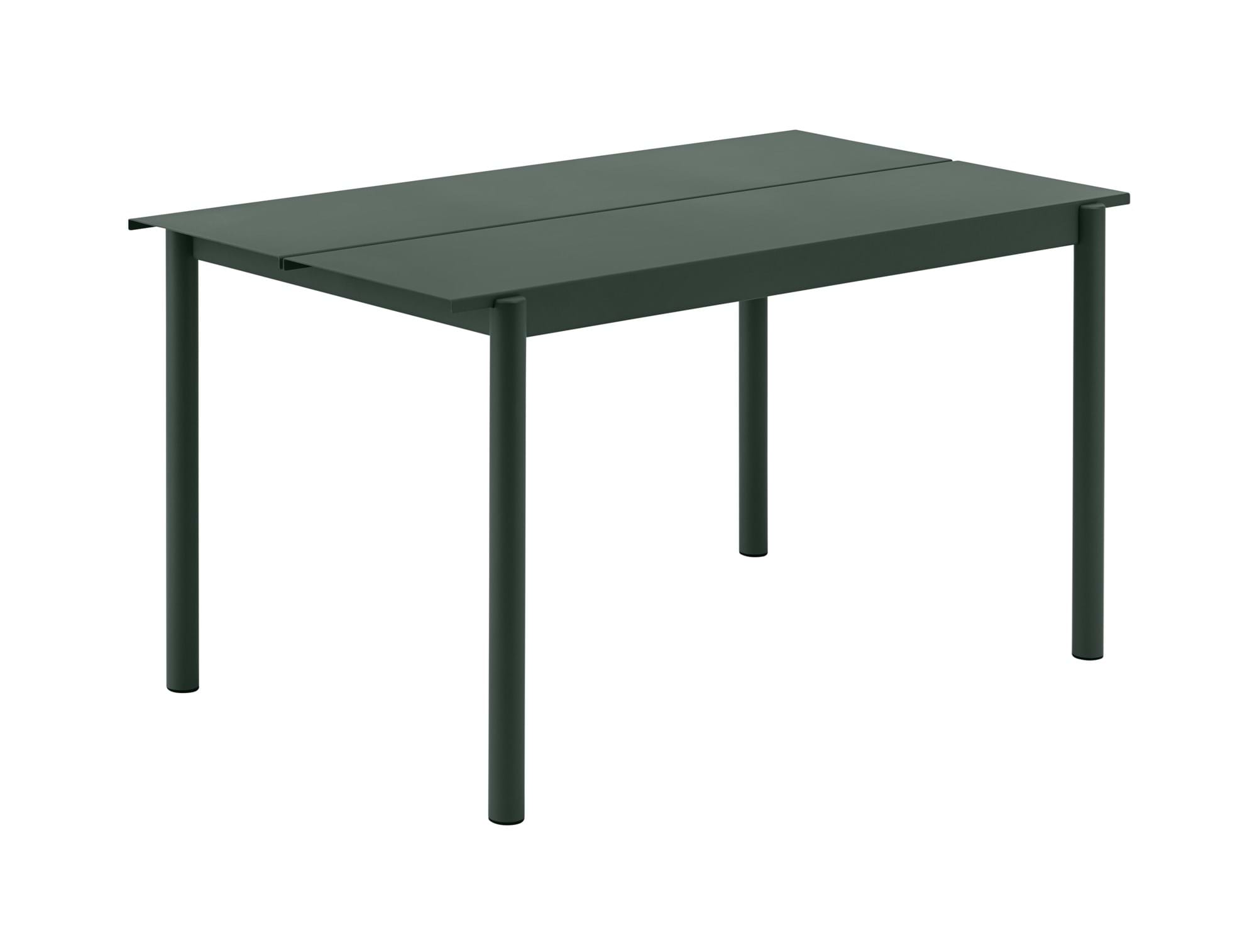 Linear Steel Table 140 CM från Vålamagasinet Matbord utemöbler, Muuto, Image-1