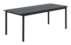 Linear Steel Table 200 CM från Vålamagasinet Matbord utemöbler, Muuto, Image-1