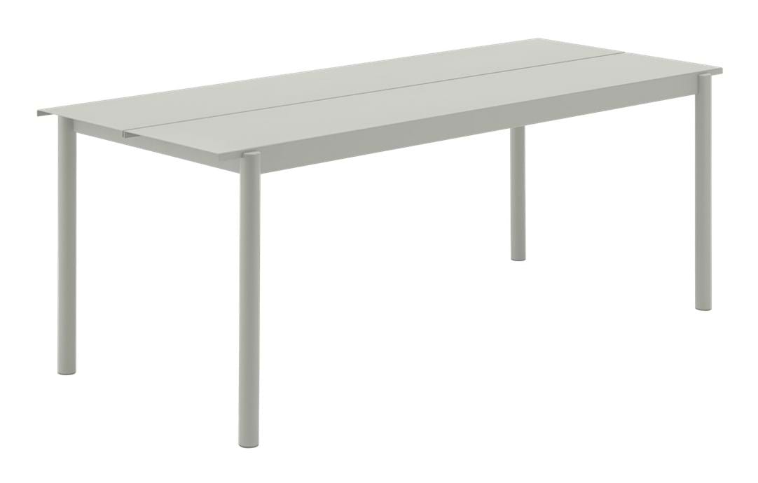 Linear Steel Table 200 CM från Vålamagasinet Matbord utemöbler, Muuto, Image-1