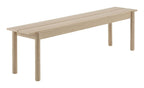 Linear Wood Bench från Vålamagasinet Bänkar och pallar, Muuto, Image-1