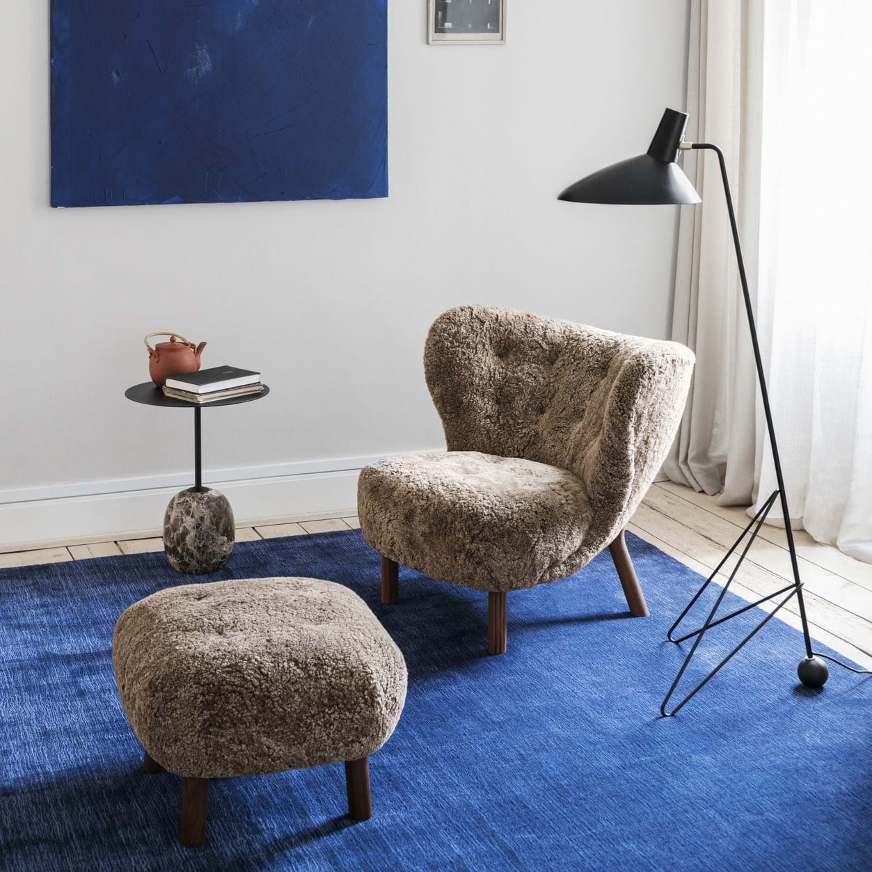 Little Petra VB1 Incl. Pouf från Vålamagasinet Fåtöljer, &Tradition, Image-5