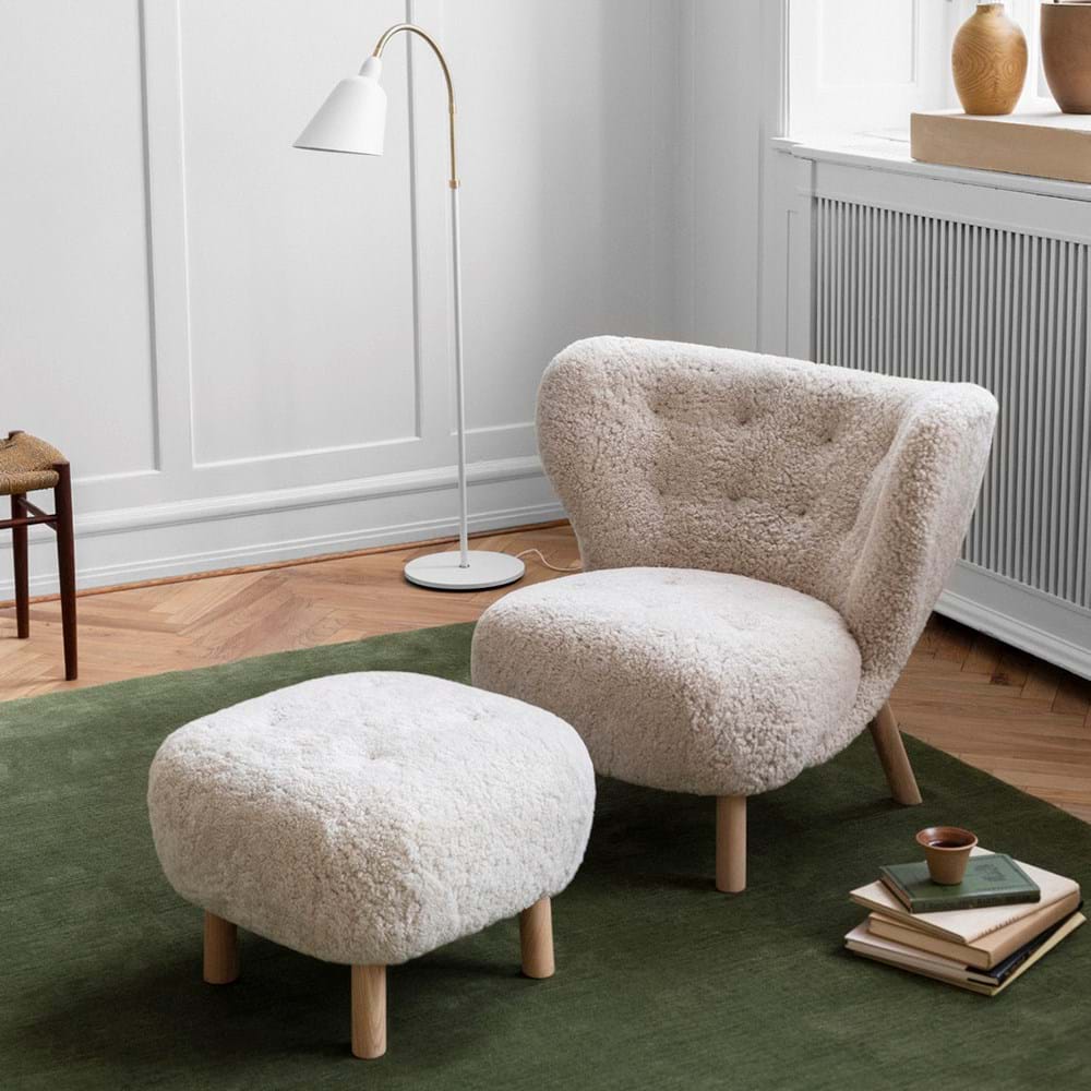 Little Petra VB1 Incl. Pouf från Vålamagasinet Fåtöljer, &Tradition, Image-2