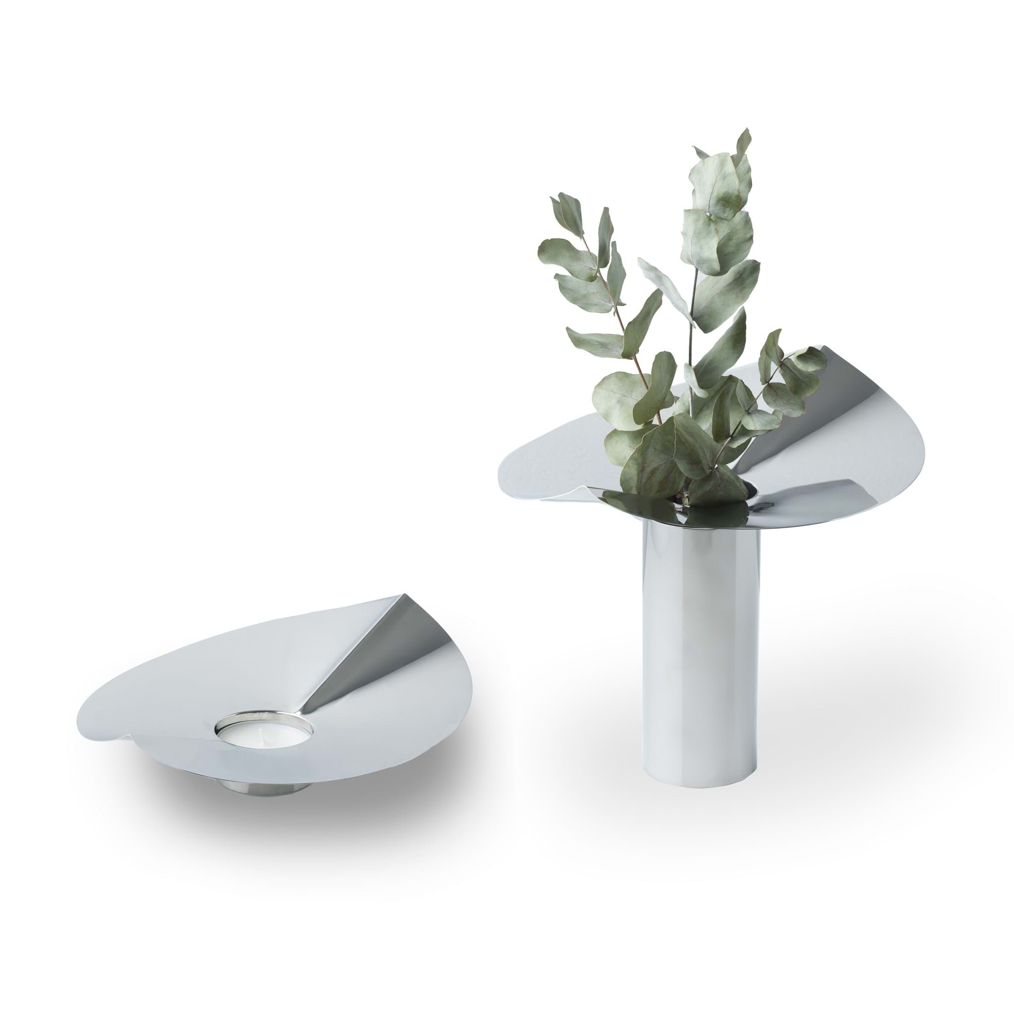 Löv Vas/Ljushållare från Vålamagasinet Ljusstakar och ljuslyktor, Klong, Image-2