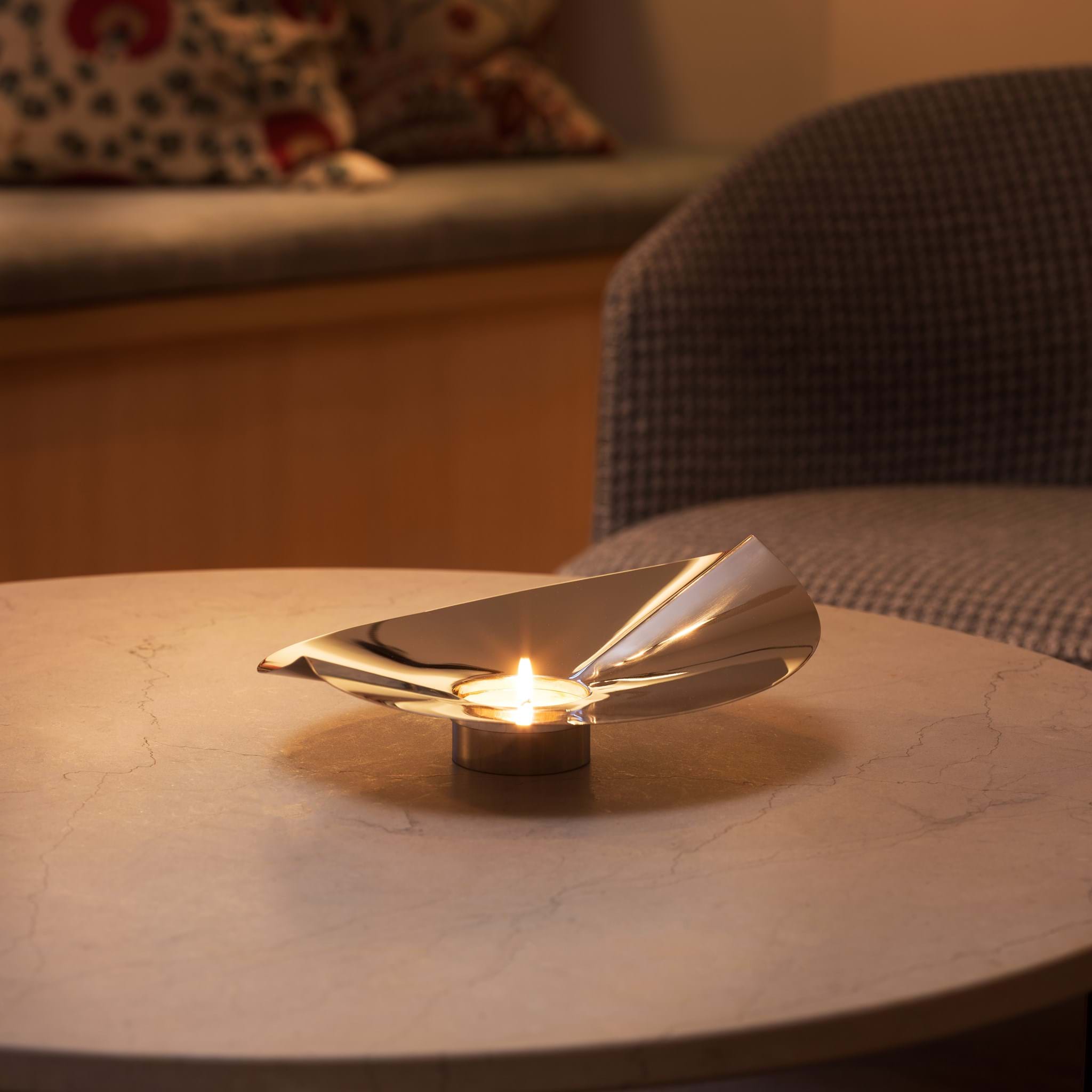 Löv Vas/Ljushållare från Vålamagasinet Ljusstakar och ljuslyktor, Klong, Image-4