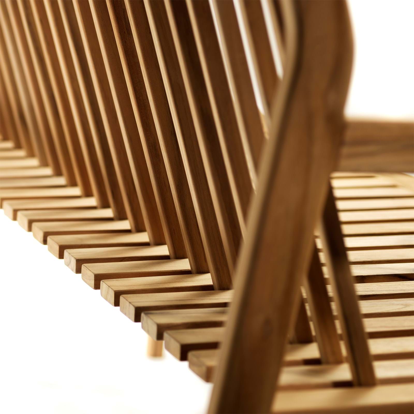 M11 Sammen Garden Bench 3 Seater w/Backrest från Vålamagasinet Pallar och bänkar utemöbler, FDB Møbler, Image-5