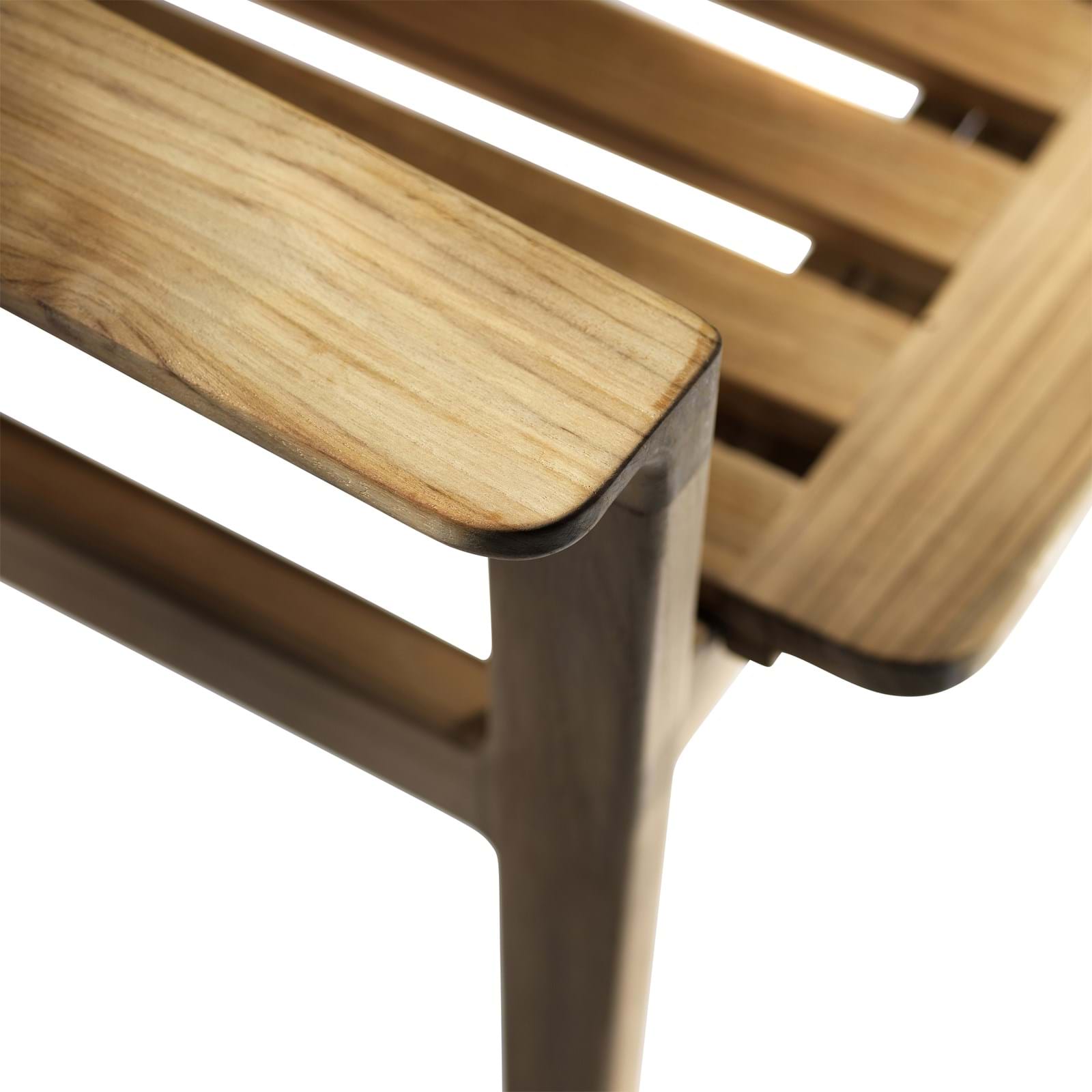 M11 Sammen Garden Bench 3 Seater w/Backrest från Vålamagasinet Pallar och bänkar utemöbler, FDB Møbler, Image-6