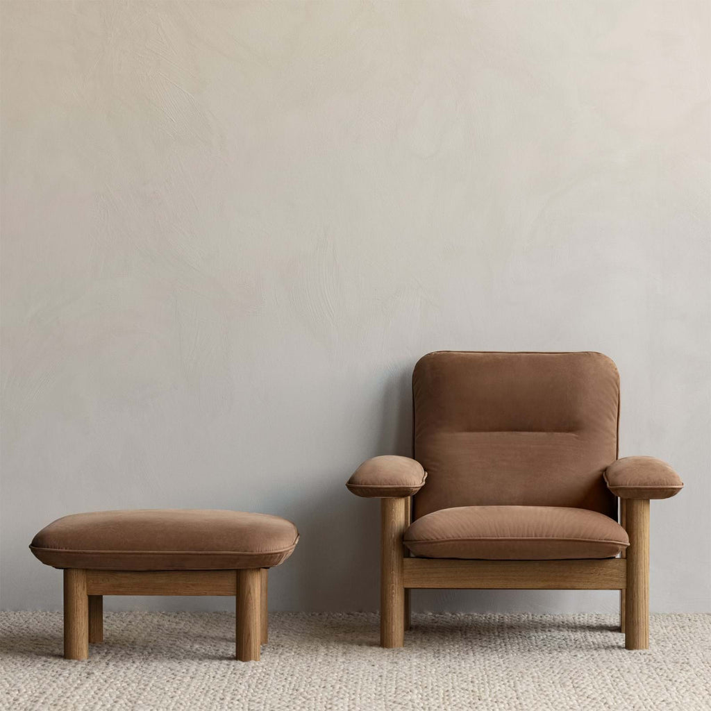 Brasilia Lounge Chair And Ottoman från Vålamagasinet Fåtöljer, Audo Copenhagen, Image-5