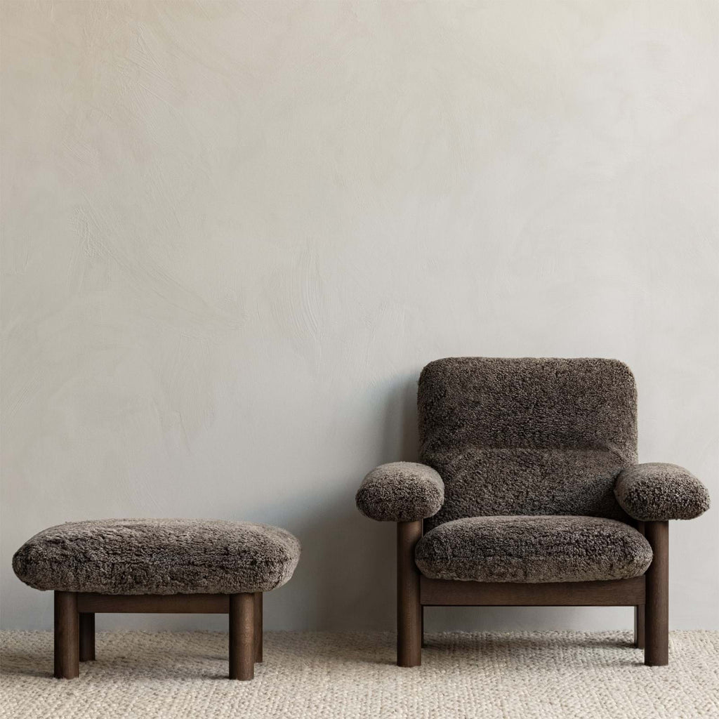 Brasilia Lounge Chair And Ottoman från Vålamagasinet Fåtöljer, Audo Copenhagen, Image-4
