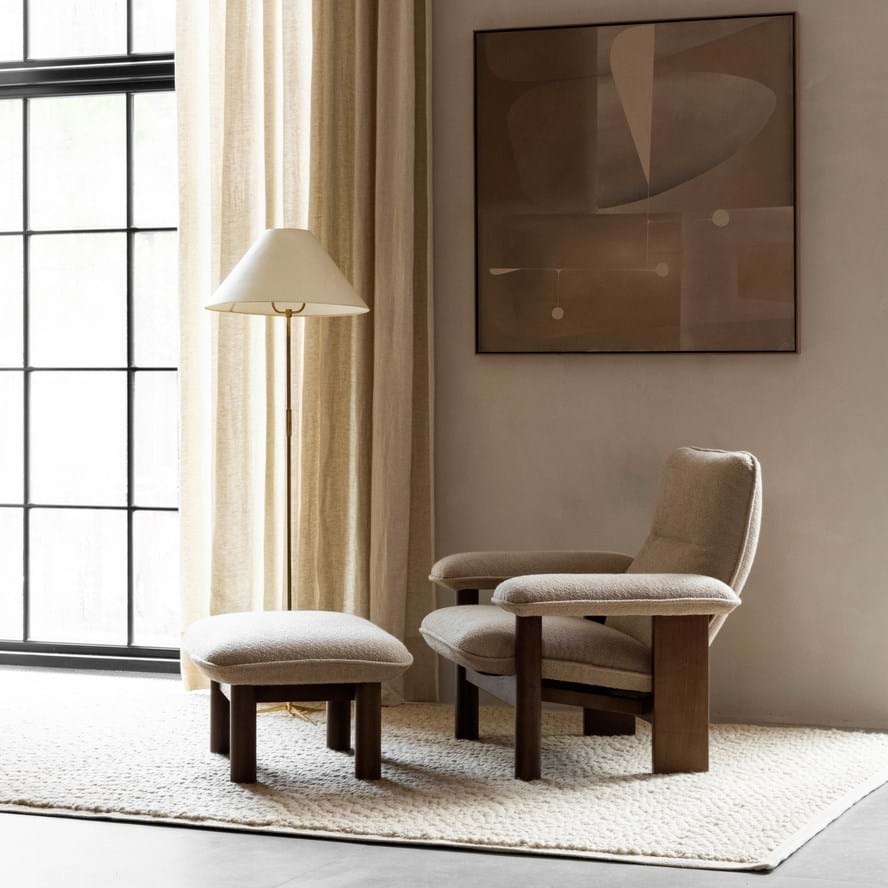 Brasilia Lounge Chair And Ottoman från Vålamagasinet Fåtöljer, Audo Copenhagen, Image-2