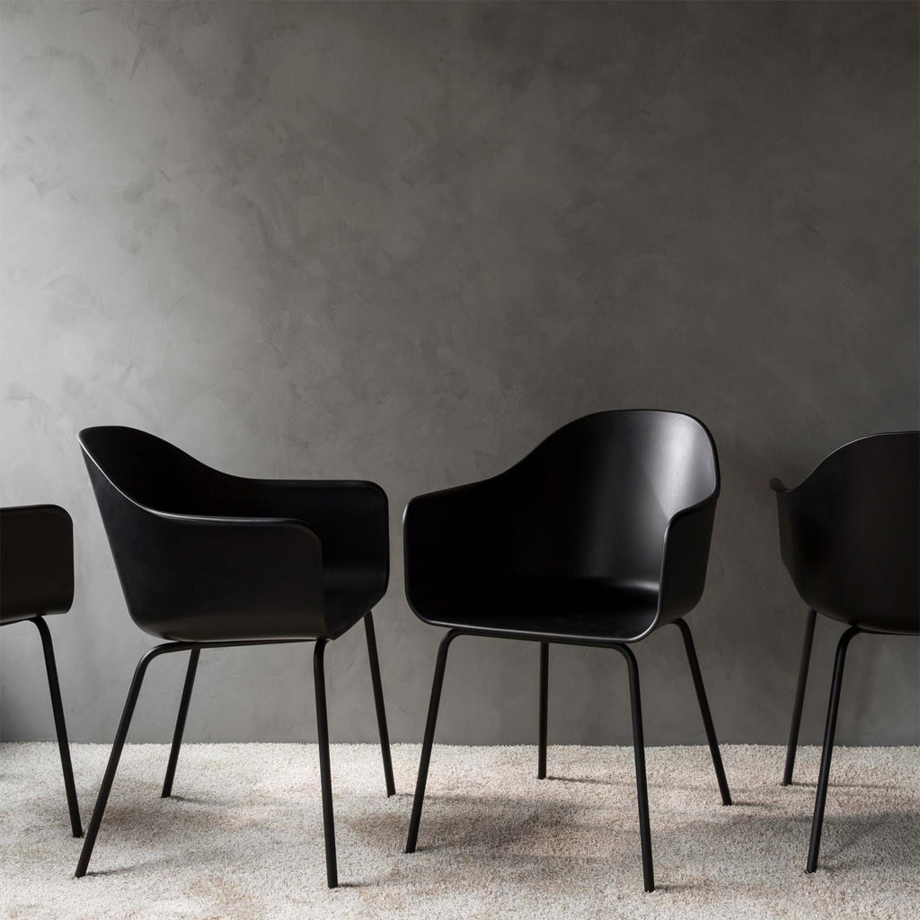 Harbour Chair Black Steel Base från Vålamagasinet Matstolar, Audo Copenhagen, Image-3