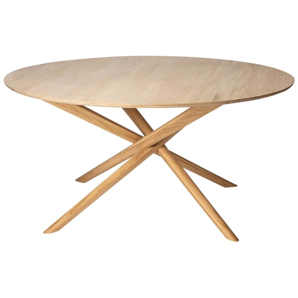 Mikado Round Dining Table från Vålamagasinet Matbord, Ethnicraft, Image-1
