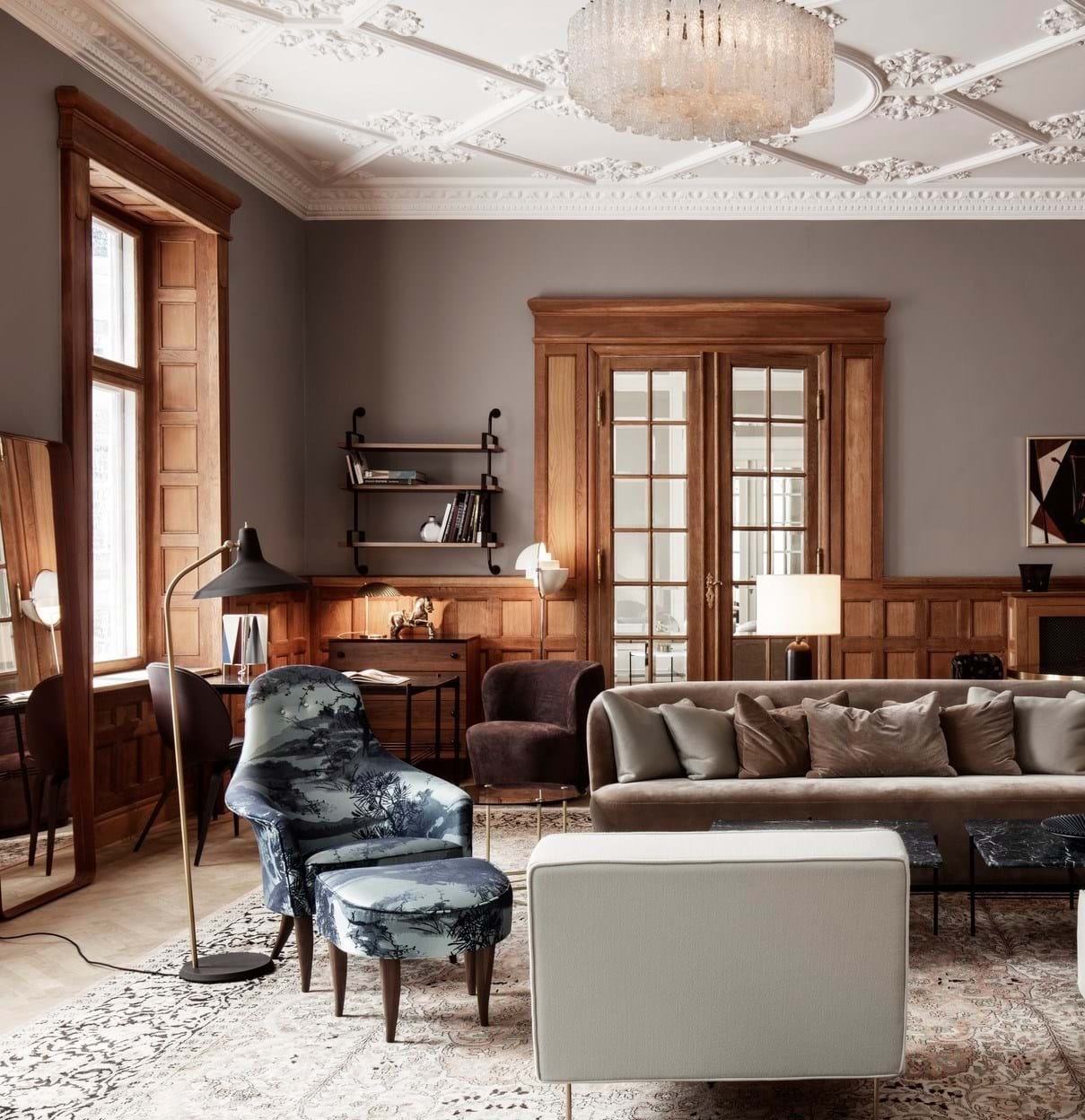 Multi-Lite Floor Lamp från Vålamagasinet Golvlampor, Gubi, Image-5