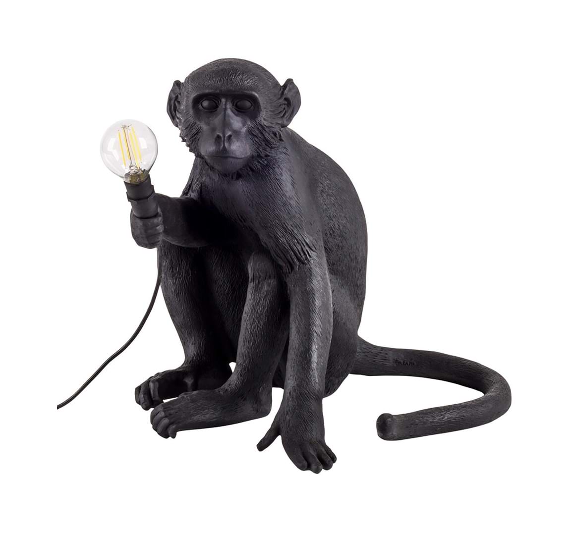 Monkey Lamp Sitting från Vålamagasinet Vägglampor, Seletti, Image-1