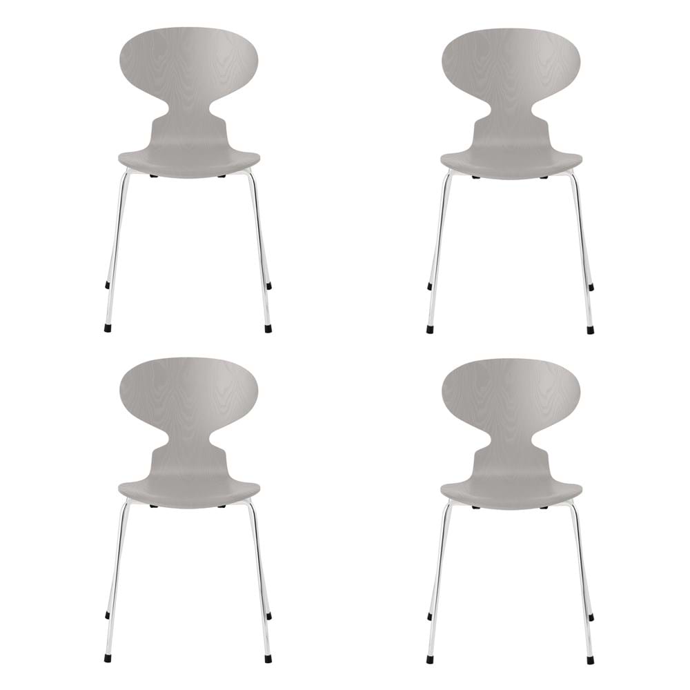 4 x Myran 3101 Stol från Vålamagasinet Matstolar, Fritz Hansen, Image-1