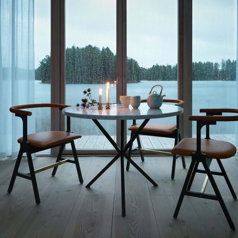 NEB Round Dining Table Ø100 cm från Vålamagasinet Matbord, NEB, Image-2