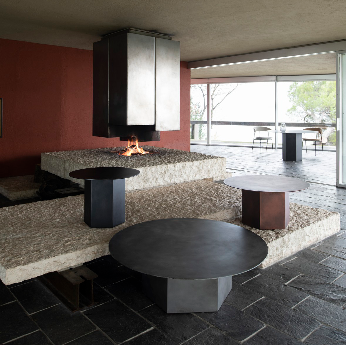 Epic Coffee Table Round 80 cm från Vålamagasinet Soffbord, Gubi, Image-3