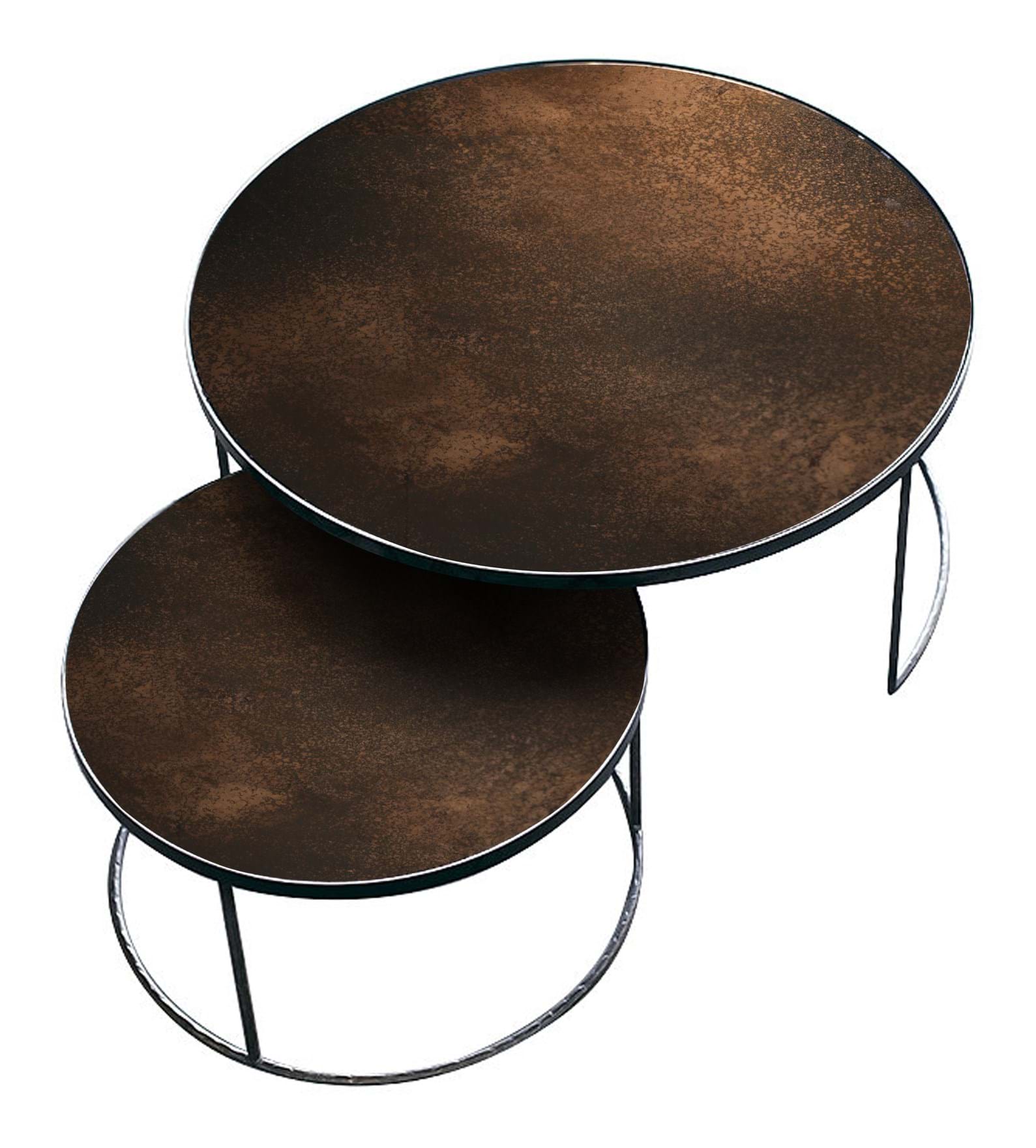 Nesting Coffee Table Set från Vålamagasinet Sidobord, Ethnicraft, Image-1