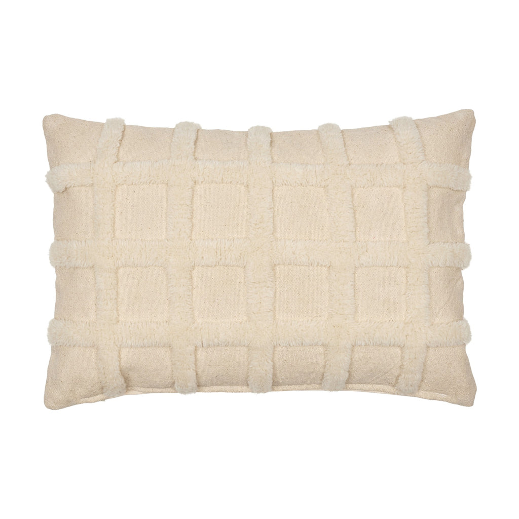 Norte Grid Cushion Rectangular