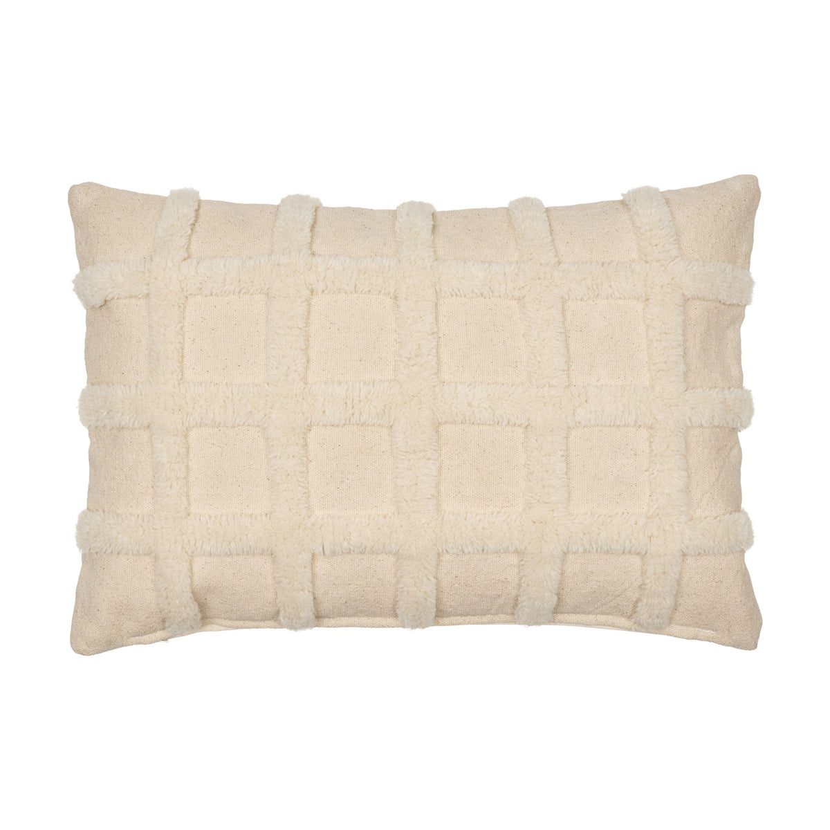 Norte Grid Cushion Rectangular
