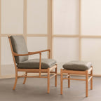 OW149 Colonial Fotpall från Vålamagasinet Fotpallar, Carl Hansen & Son, Image-2