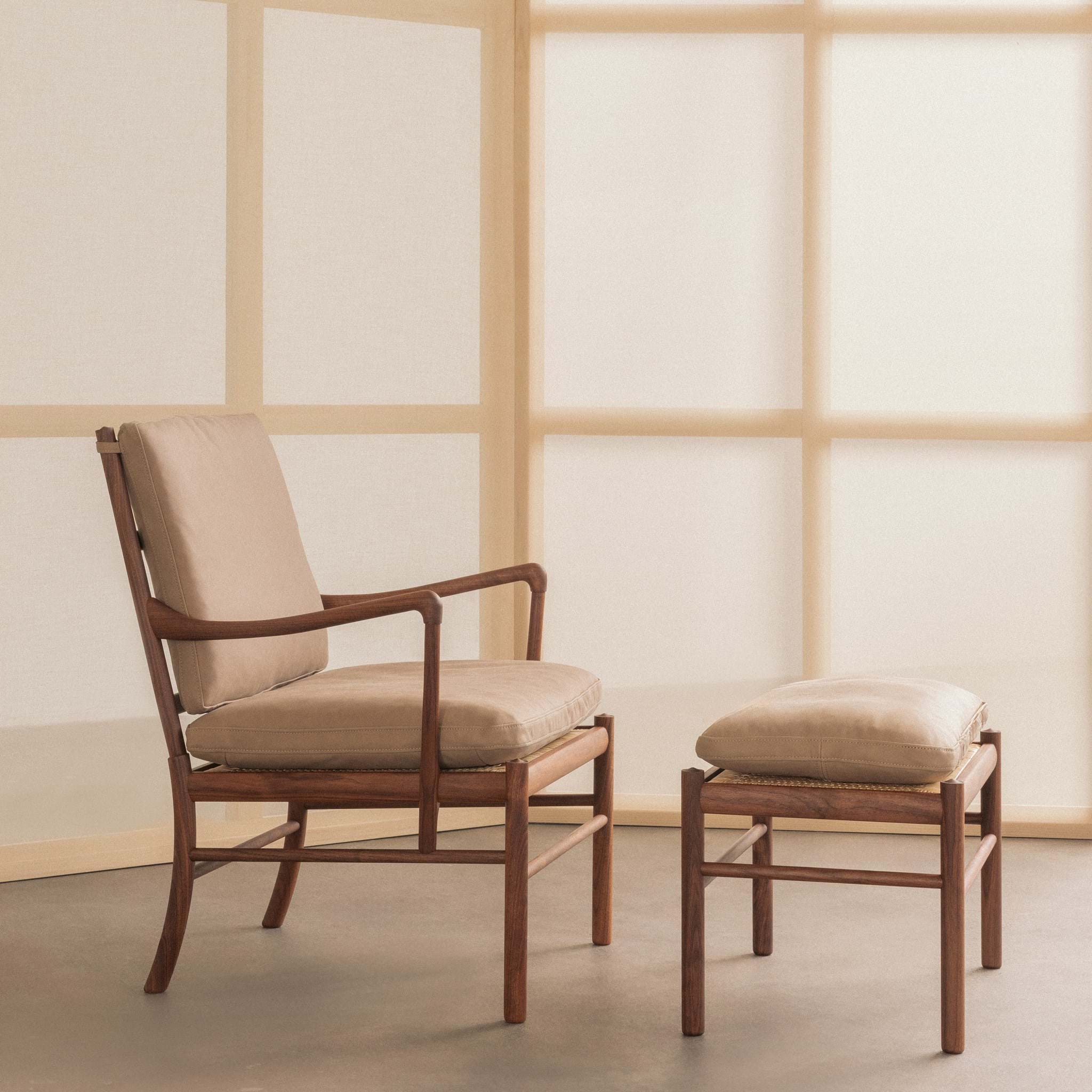 OW149 Colonial Fotpall från Vålamagasinet Fotpallar, Carl Hansen & Son, Image-3