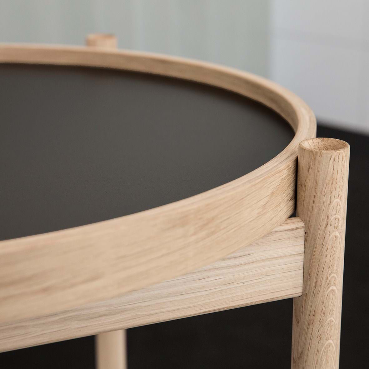 Bølling Tray Table 50 cm Oak Untreated från Vålamagasinet Serveringsvagnar och rullbord, Brdr. Krüger, Image-7