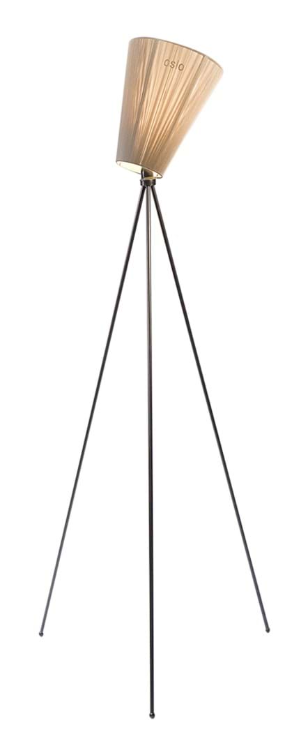 Oslo Wood Black Base från Vålamagasinet Golvlampor, Northern, Image-1