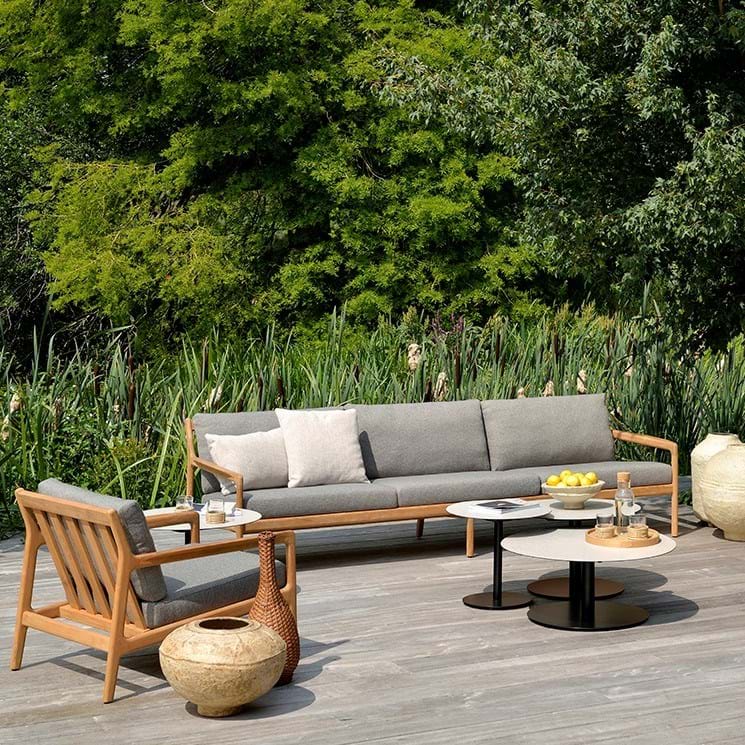 Jack Outdoor Sofa 265 cm från Vålamagasinet Soffor och fåtöljer utemöbler, Ethnicraft, Image-4