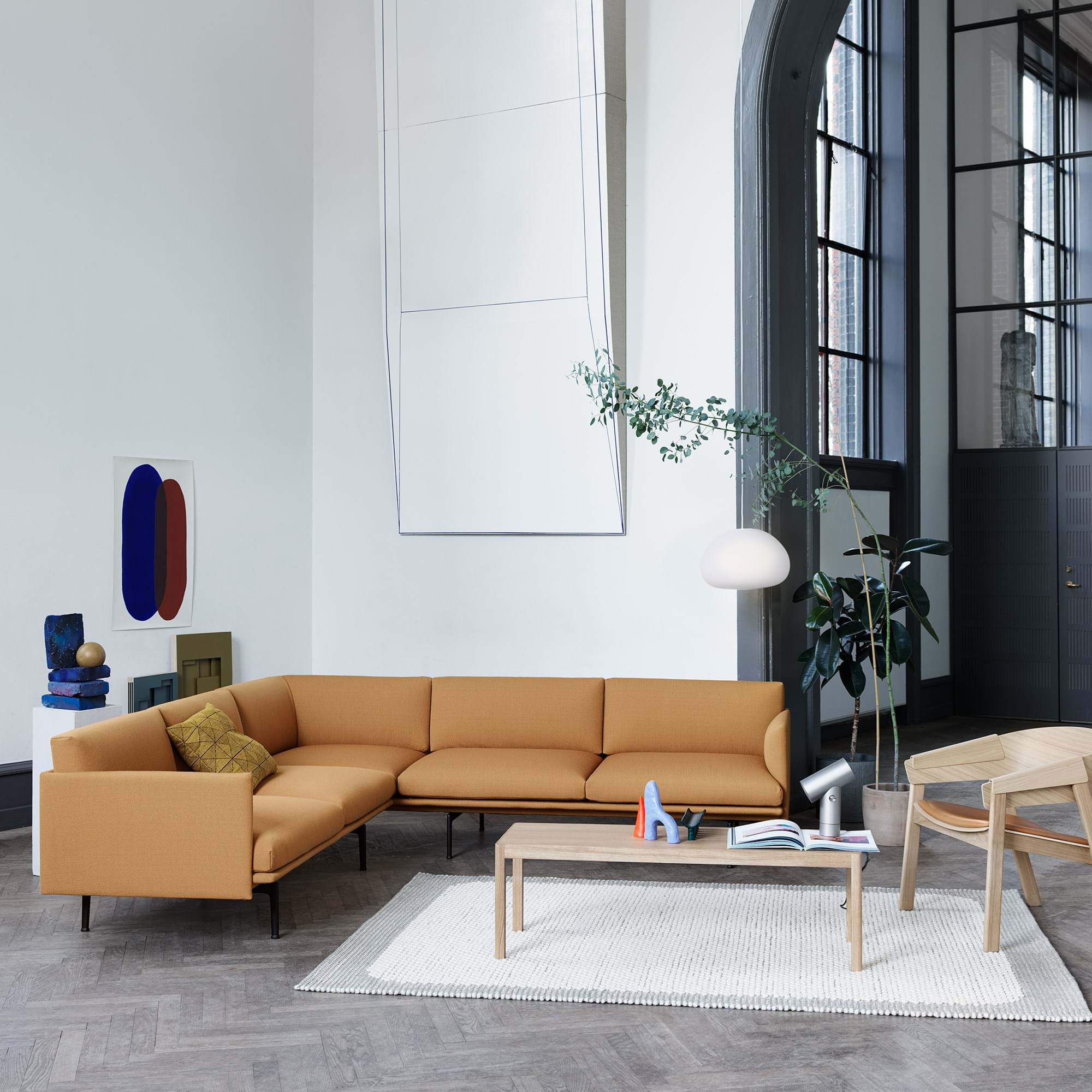 Outline Corner Sofa från Vålamagasinet Hörnsoffor, Muuto, Image-2