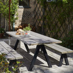 Overlap Bench från Vålamagasinet Pallar och bänkar utemöbler, Skagerak, Image-4