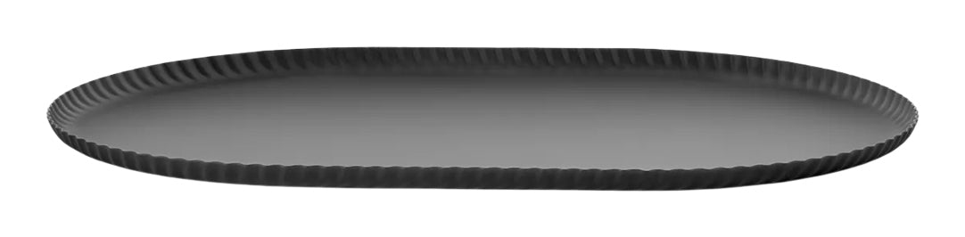 Pleats Bricka Oval