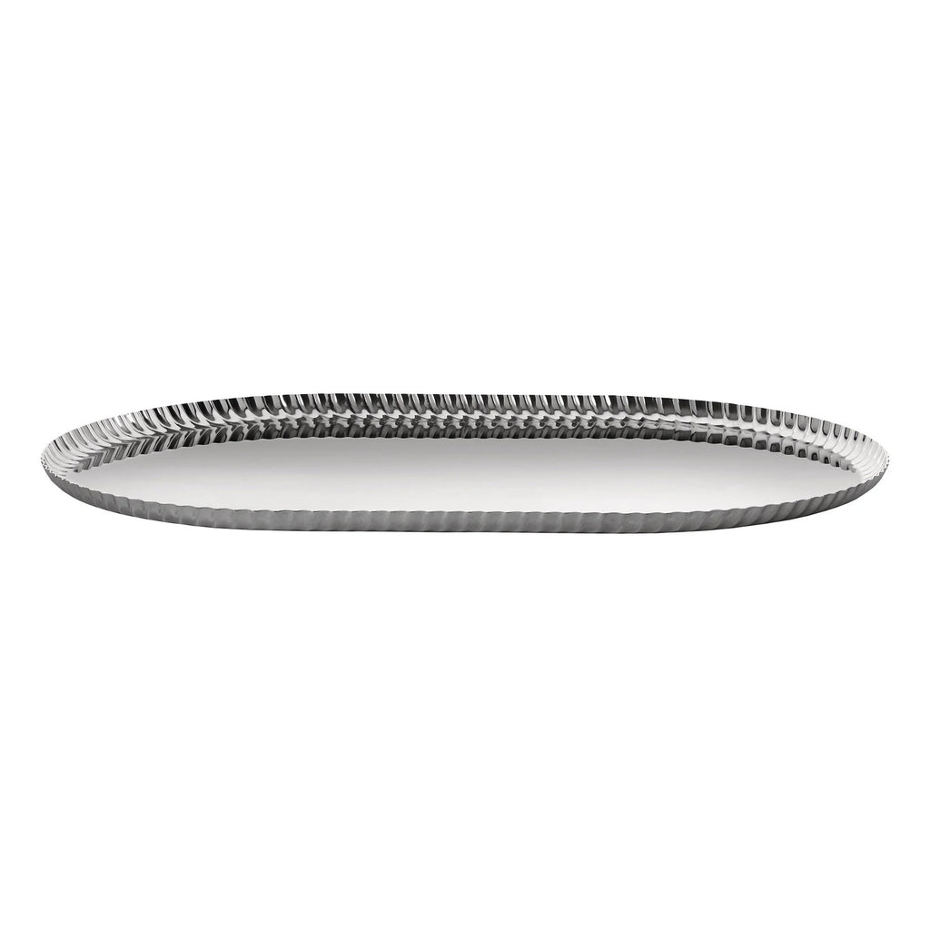 Pleats Bricka Oval
