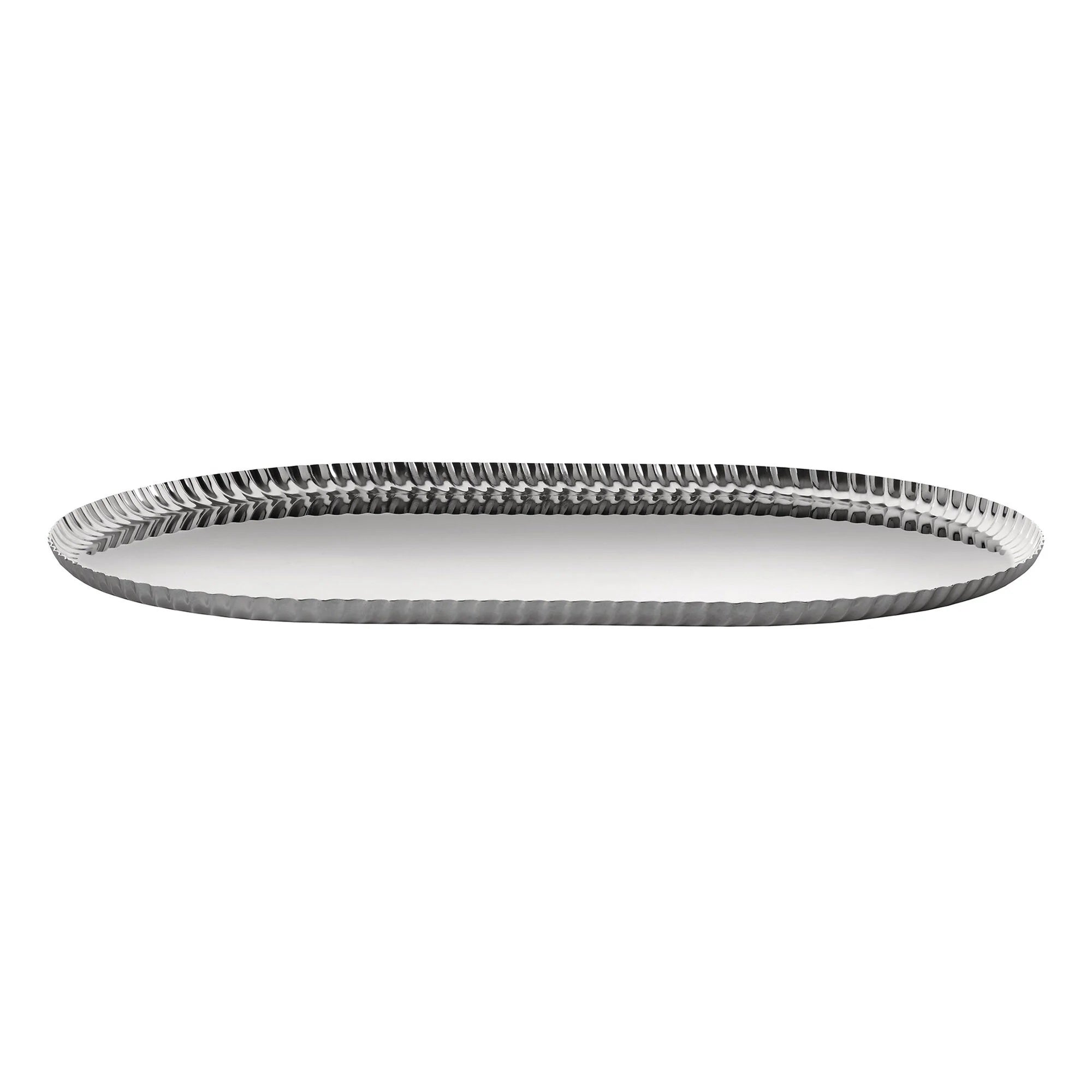 Pleats Bricka Oval