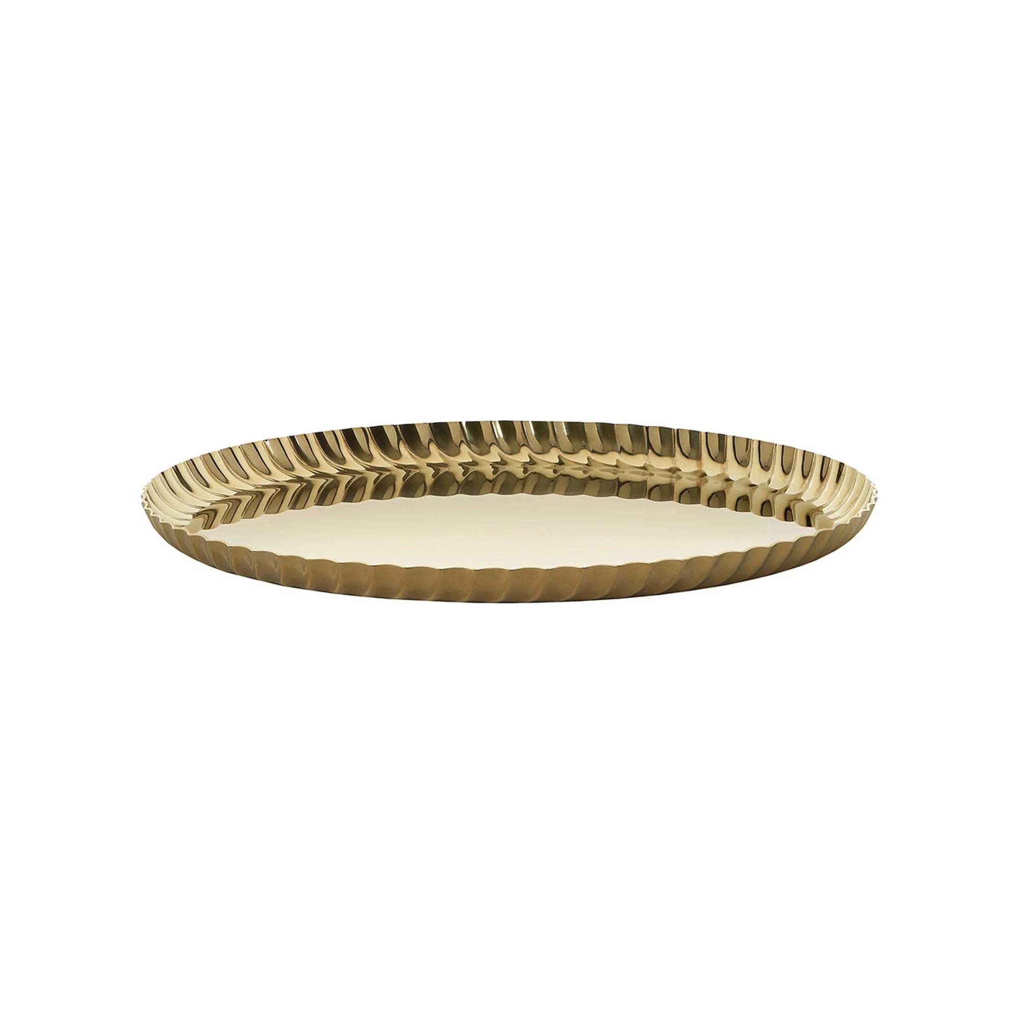 Pleats Bricka Rund