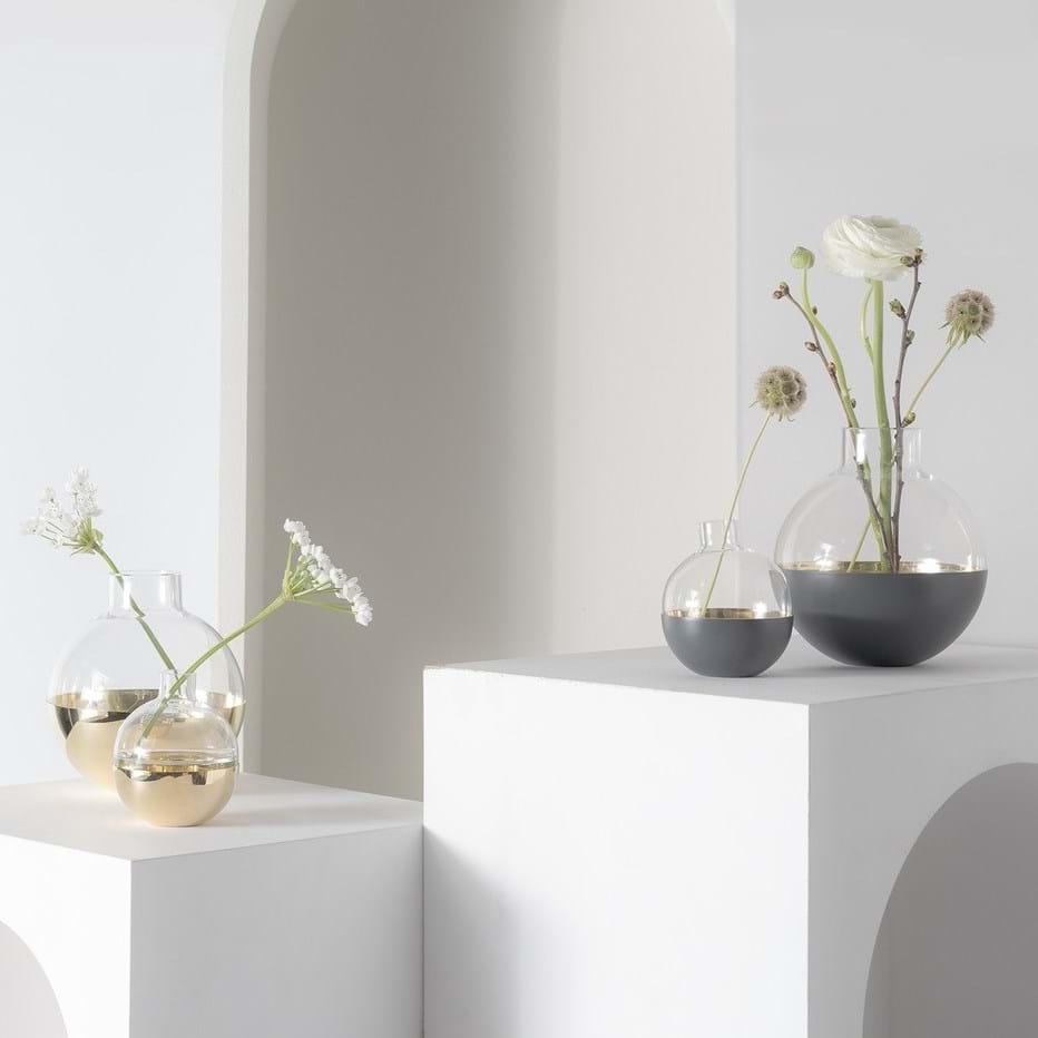 Pomme Vase & Candle Holder Medium från Vålamagasinet Krukor och vaser, Skultuna, Image-2