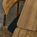 Prima Vista Bord Ek från Vålamagasinet Matbord, Stolab, Image-4