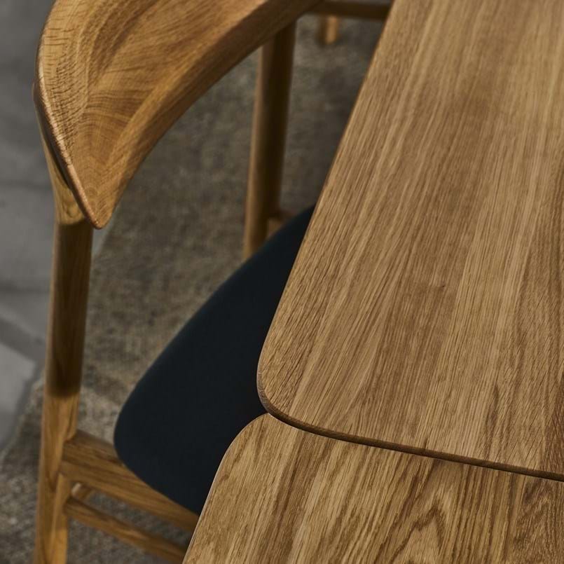 Prima Vista Bord Ek från Vålamagasinet Matbord, Stolab, Image-4