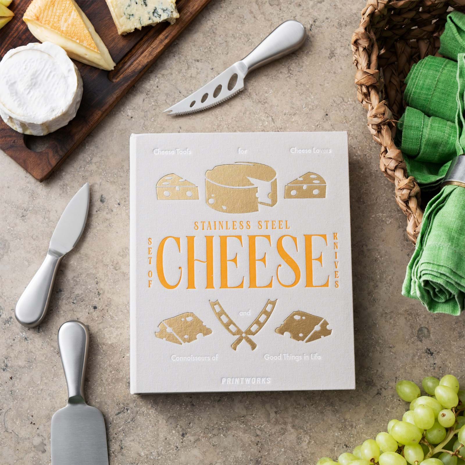 The Essentials Cheese Tools från Vålamagasinet Kökstillbehör, Printworks, Image-5