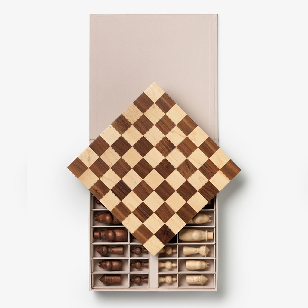 Wooden Chess - Moomin x Printworks