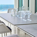 Pure Bord 100x100 cm från Vålamagasinet Matbord utemöbler, Cane-line, Image-2