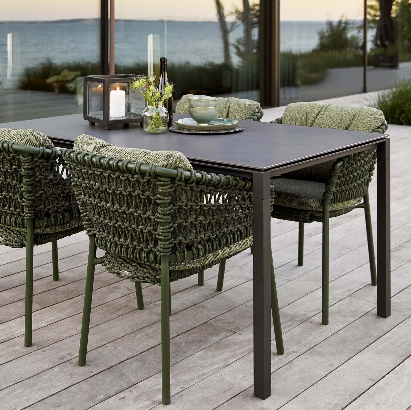 Pure Bord 150x90 cm från Vålamagasinet Matbord utemöbler, Cane-line, Image-2