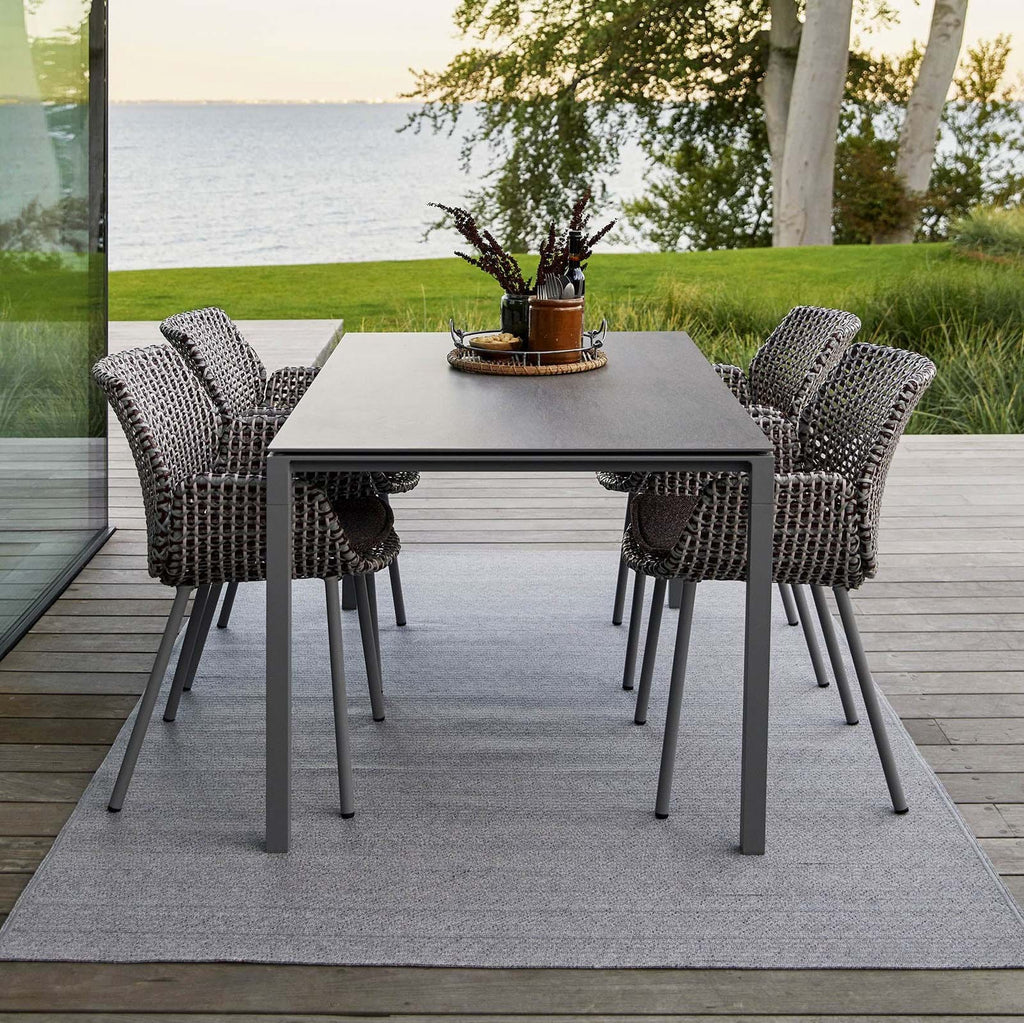Pure Bord 200x100 cm från Vålamagasinet Matbord utemöbler, Cane-line, Image-4